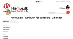 Desktop Screenshot of hjemve.dk